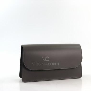Сумка через плече (крос-боді) Virginia Conti темно-сіра