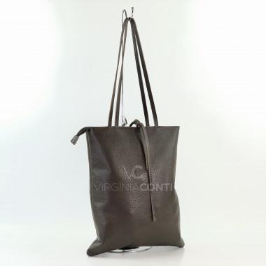 Шоппер Virginia Conti цвета шоколад