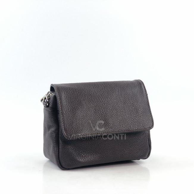 Сумка через плече (крос-боді) Virginia Conti кольору шоколад