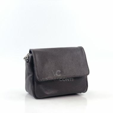 Сумка через плече (крос-боді) Virginia Conti кольору шоколад