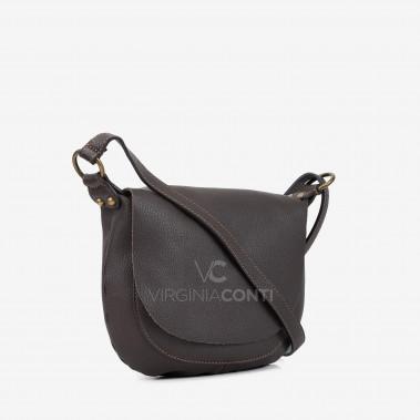 Сумка через плече (крос-боді) Virginia Conti кольору шоколад