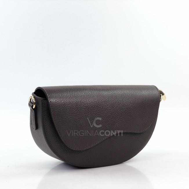 Сумка через плече (крос-боді) Virginia Conti кольору шоколад