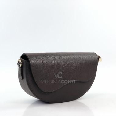 Сумка через плече (крос-боді) Virginia Conti кольору шоколад