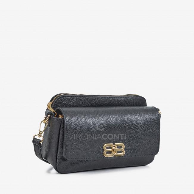 Сумка через плече (крос-боді) Virginia Conti чорна