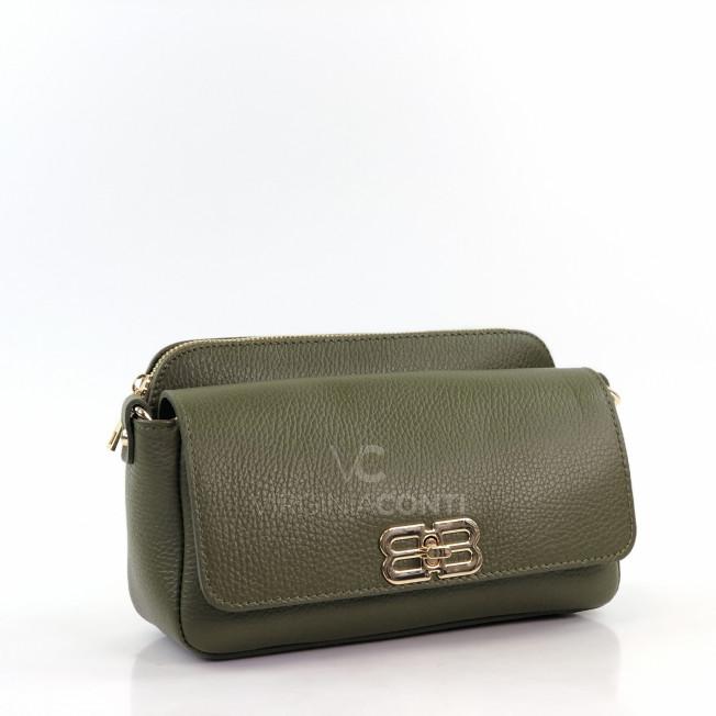 Сумка через плече (крос-боді) Virginia Conti кольору хакі