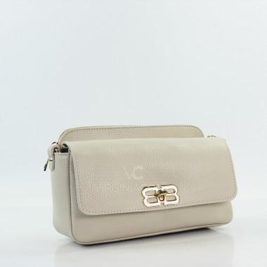 Сумка через плечо (кросс-боди) Virginia Conti бежевая