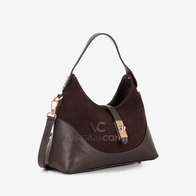 Сумка Virginia Conti кольору шоколад