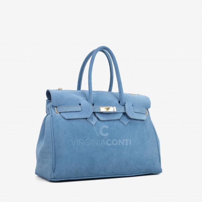 Сумка Virginia Conti джинсового кольору