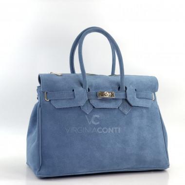 Сумка Virginia Conti джинсового кольору