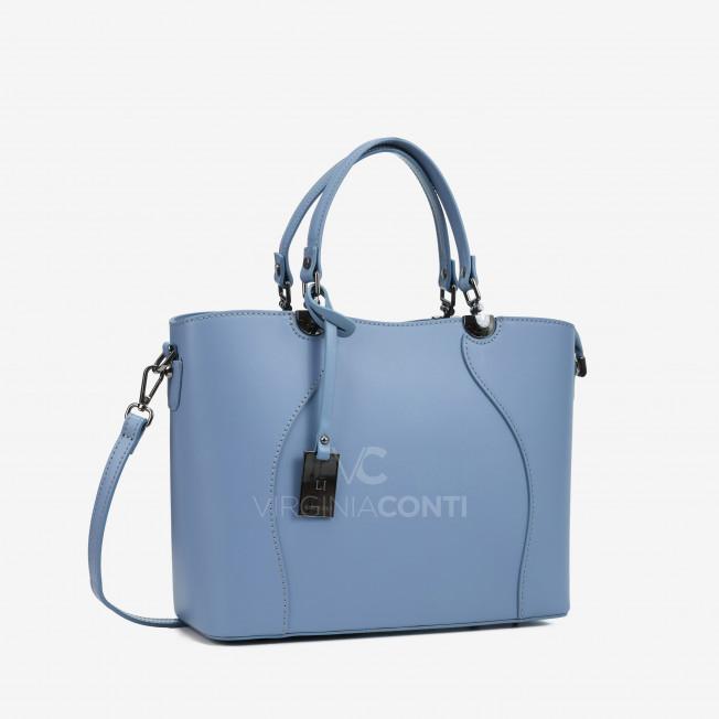 Сумка Virginia Conti джинсового кольору