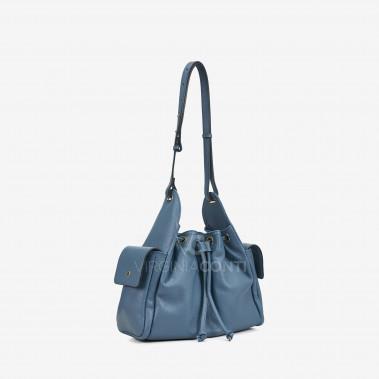 Сумка Virginia Conti джинсового кольору