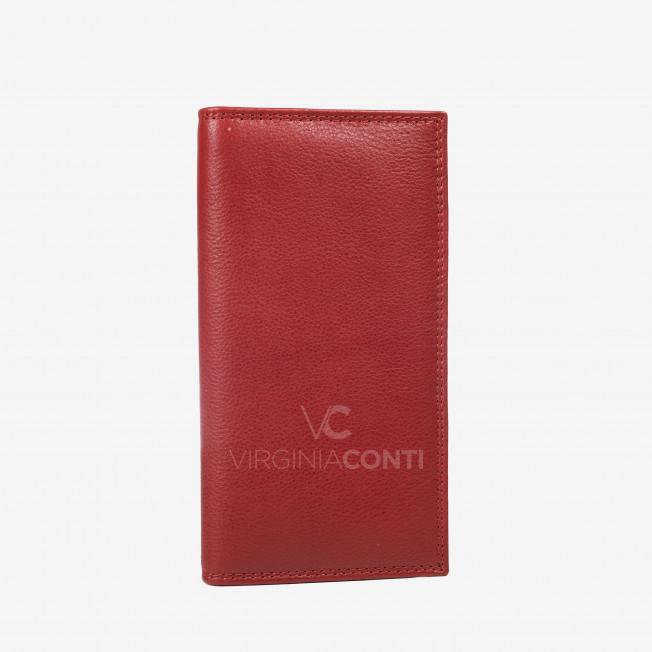 Гаманець - картхолдер Virginia Conti темно-червоний