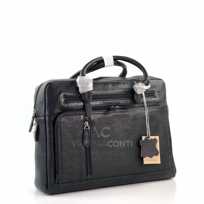 Портфель Virginia Conti чорний