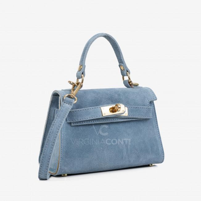 Сумка Virginia Conti джинсового кольору