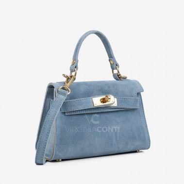 Сумка Virginia Conti джинсового кольору