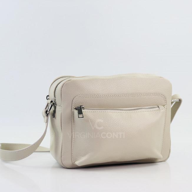Сумка через плече (крос-боді) Virginia Conti бежева