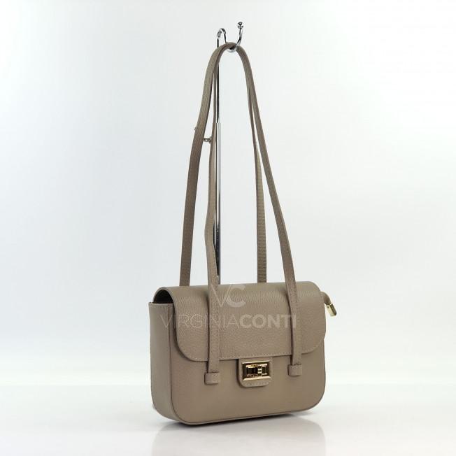 Сумка на плече Virginia Conti кольору світлий тауп