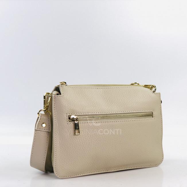 Сумка через плече (крос-боді) Virginia Conti бежева