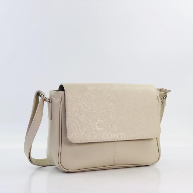 Сумка через плечо (кросс-боди) Virginia Conti бежевая