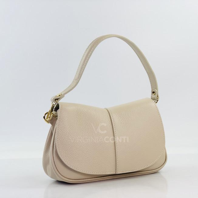 Сумка через плече (крос-боді) Virginia Conti бежева