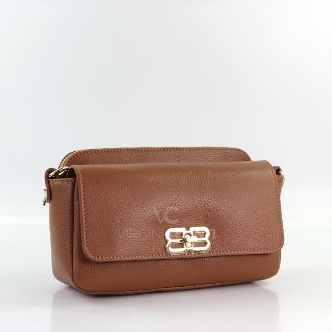 Сумка через плече (крос-боді) Virginia Conti темно-руда