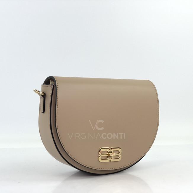Сумка через плече (крос-боді) Virginia Conti кольору світлий тауп