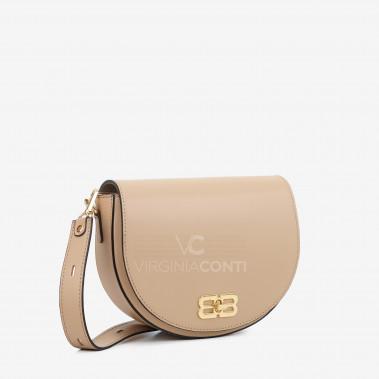 Сумка через плече (крос-боді) Virginia Conti кольору світлий тауп