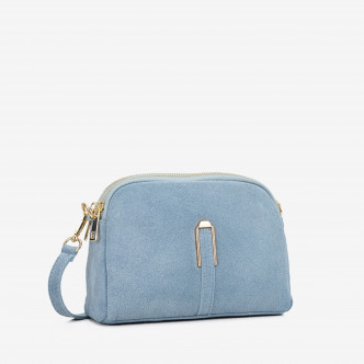 Сумка через плече (крос-боді) Virginia Conti джинсового кольору