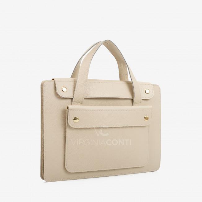 Сумка Virginia Conti бежевая