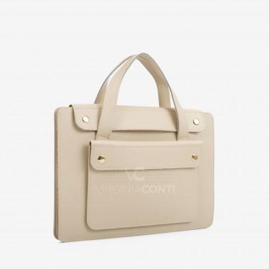 Сумка Virginia Conti бежевая