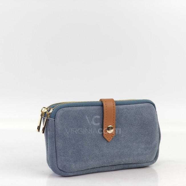 Клатч Virginia Conti джинсового кольору