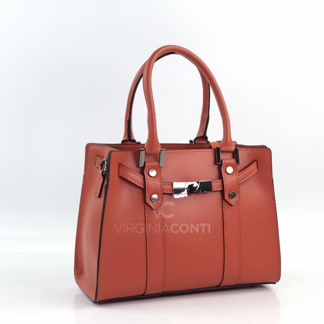 Сумка Virginia Conti терракотового цвета