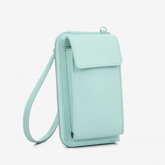 Кошелек с чехлом для телефона Virginia Conti мятный