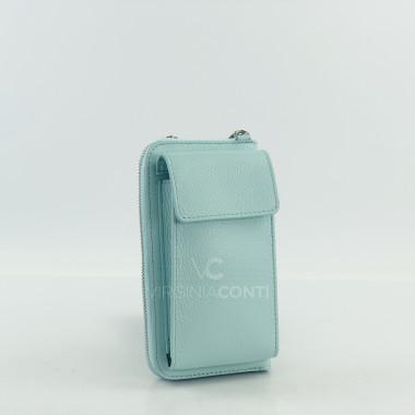 Кошелек с чехлом для телефона Virginia Conti мятный