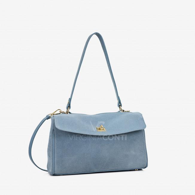 Сумка Virginia Conti джинсового цвета