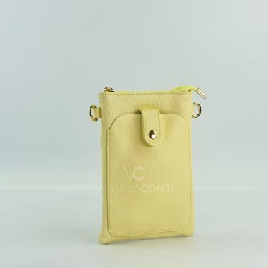 Сумка через плече (крос-боді) Virginia Conti світло-жовта