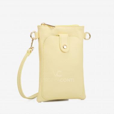 Сумка через плече (крос-боді) Virginia Conti світло-жовта