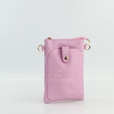 Сумка через плечо (кросс-боди) Virginia Conti светло-розовая