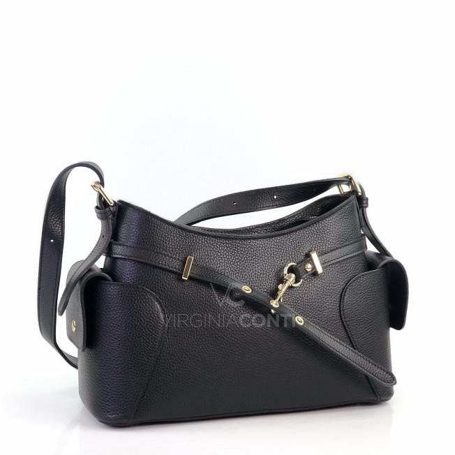 Сумка через плече (крос-боді) Virginia Conti чорна