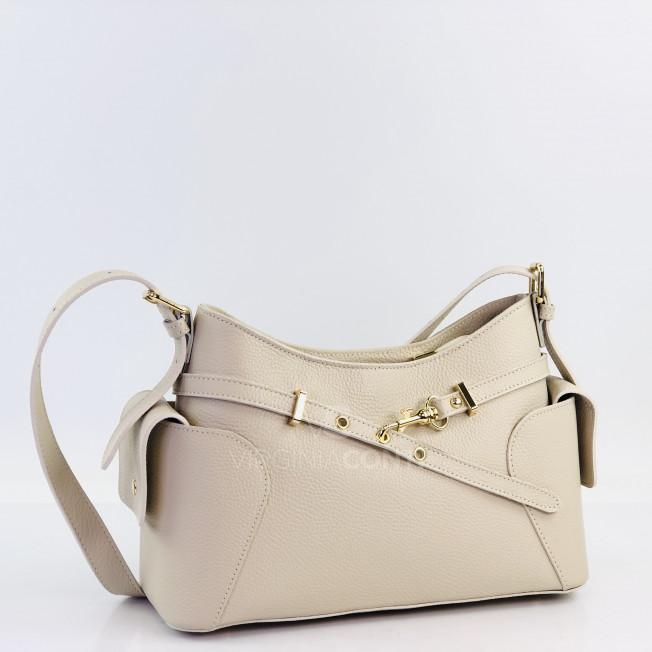 Сумка через плечо (кросс-боди) Virginia Conti бежевая