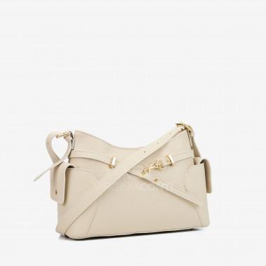 Сумка через плечо (кросс-боди) Virginia Conti бежевая