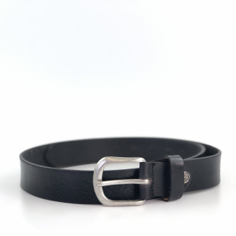 Ремінь 35 мм Hill Burry чорний (80-130 см)