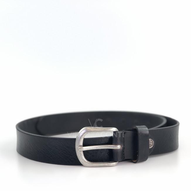 Ремінь 35 мм Hill Burry чорний (80-130 см)