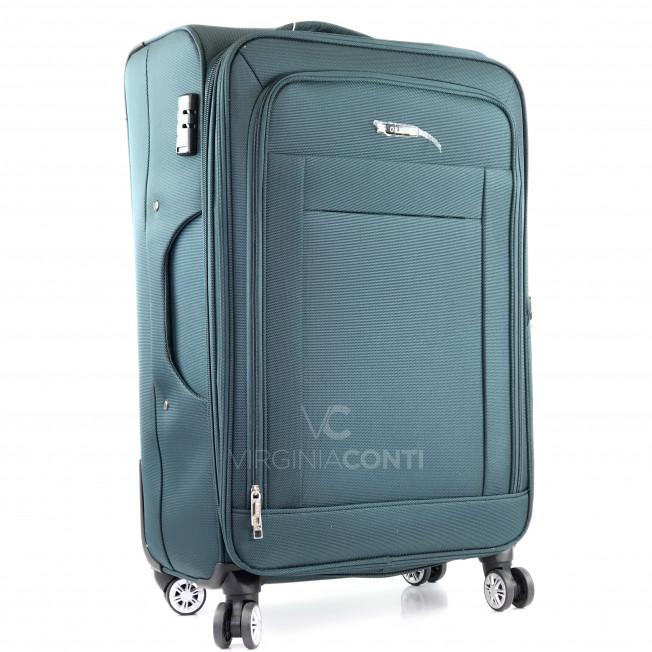 Набор чемоданов 3 в 1 с расширением ORMI зеленый