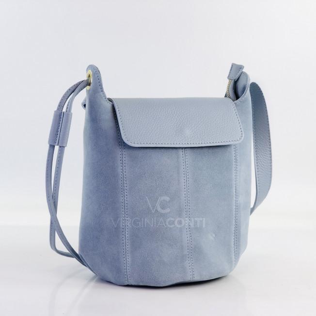 Сумка через плече (крос-боді) Virginia Conti блакитна