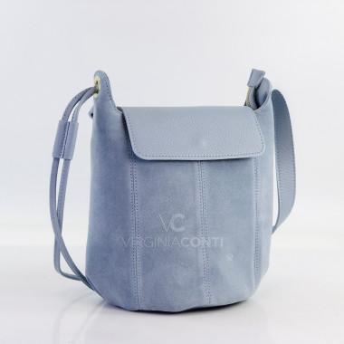 Сумка через плече (крос-боді) Virginia Conti блакитна