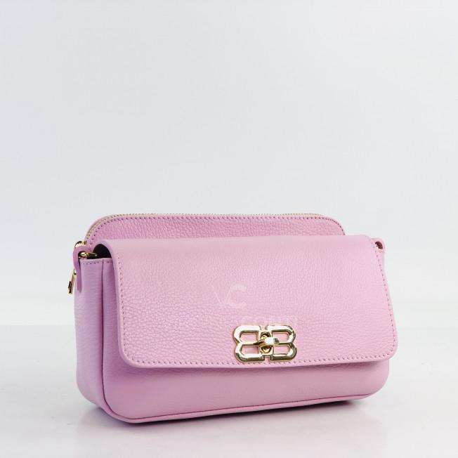 Сумка через плече (крос-боді) Virginia Conti світло-рожева