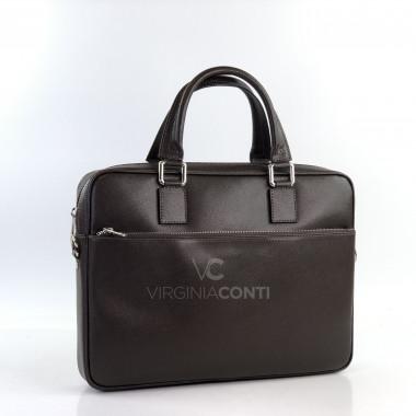 Портфель Virginia Conti цвета шоколад