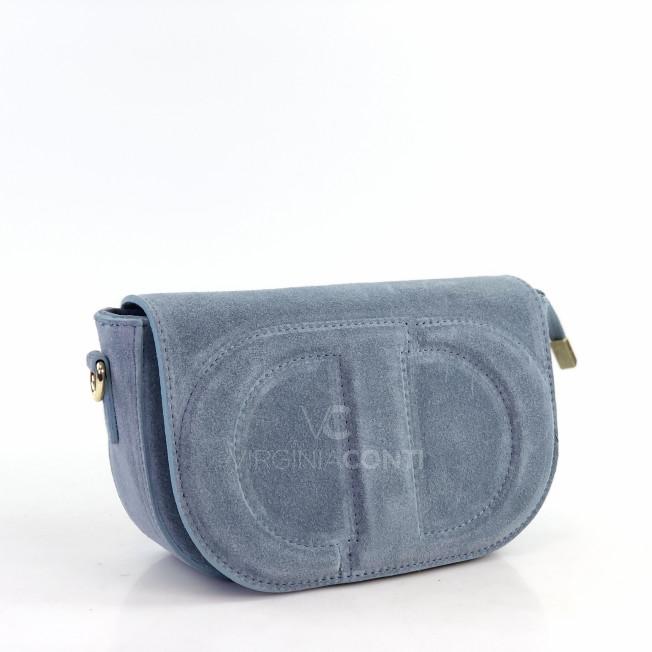 Сумка через плечо (кросс-боди) Virginia Conti джинсового цвета