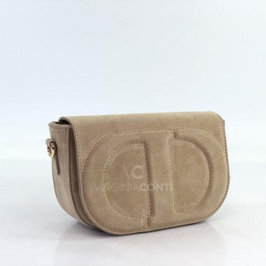 Сумка через плечо (кросс-боди) Virginia Conti цвета светлый тауп